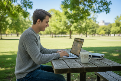 edubook 2026 - Testimonial im Park
