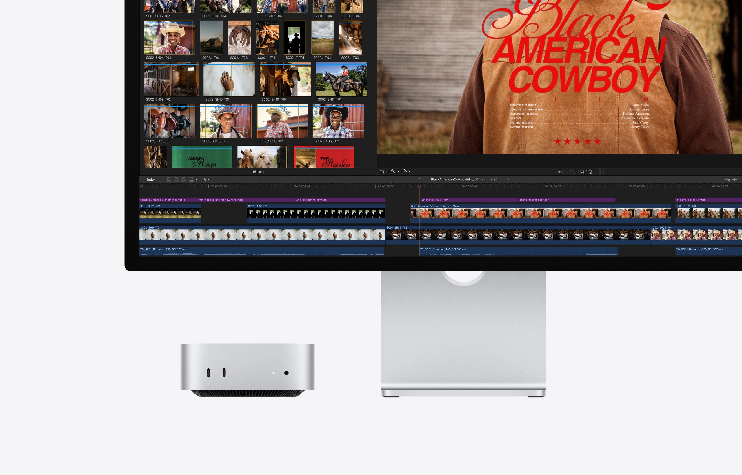 Apple Mac mini M5 Pro auf dem Schreibtisch